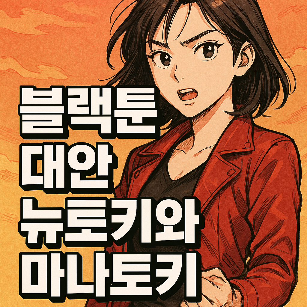 블랙툰 대안 뉴토키와 마나토키