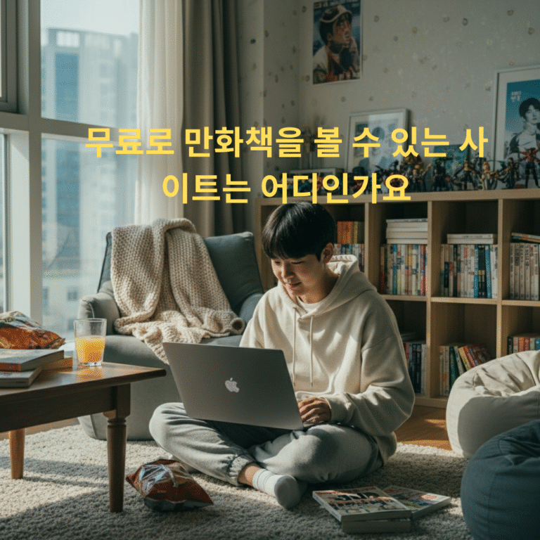 무료로-만화책을-볼-수-있는-사이트는-어디인가요