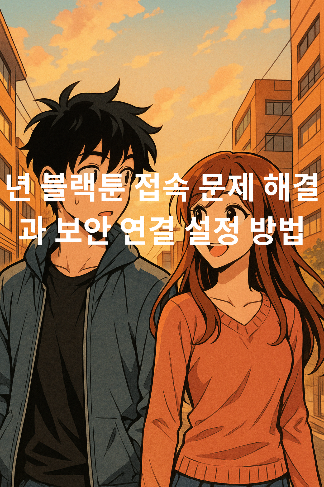 블랙툰 접속 문제 해결과 보안 연결 설정 방법