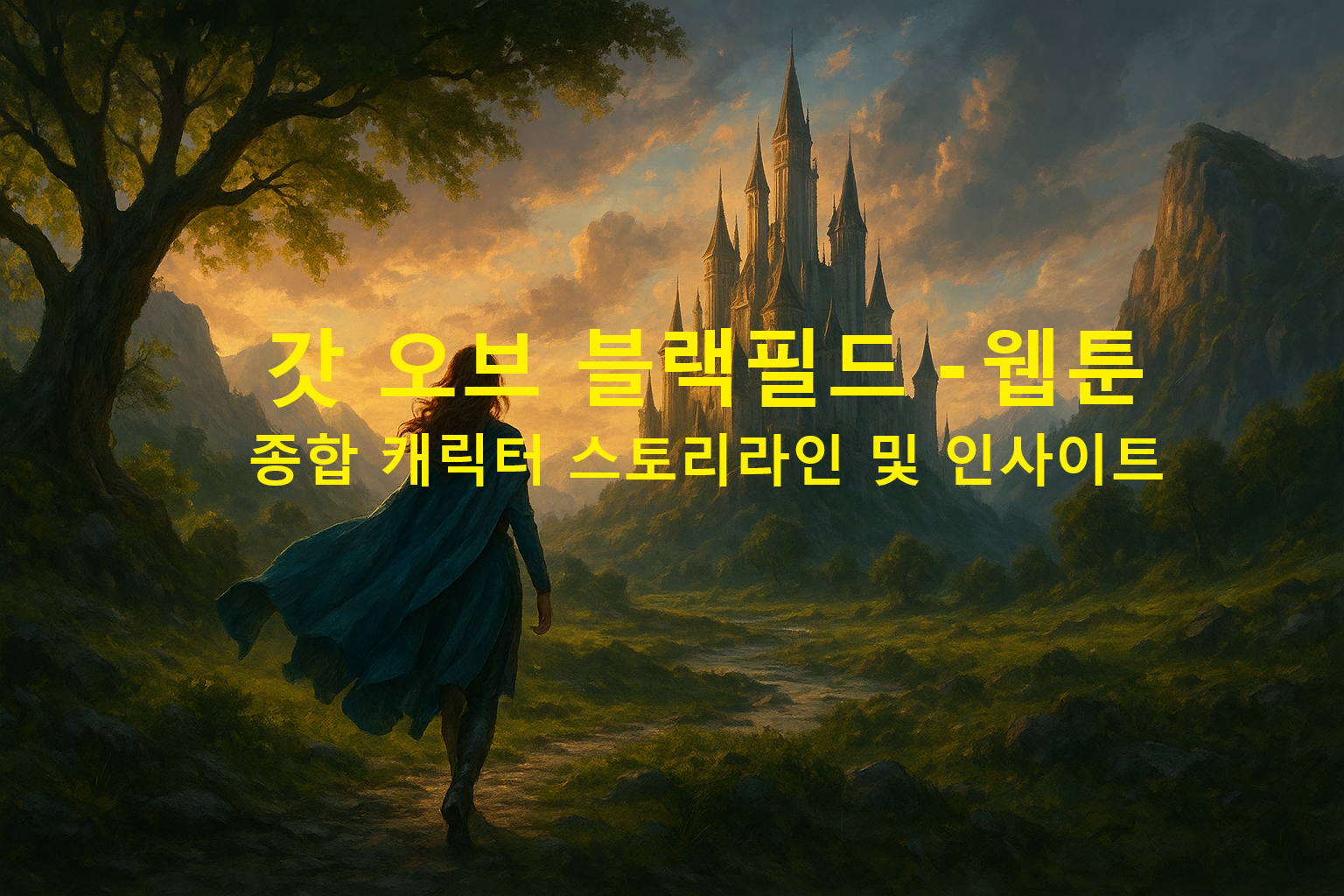 갓 오브 블랙필드 - 웹툰