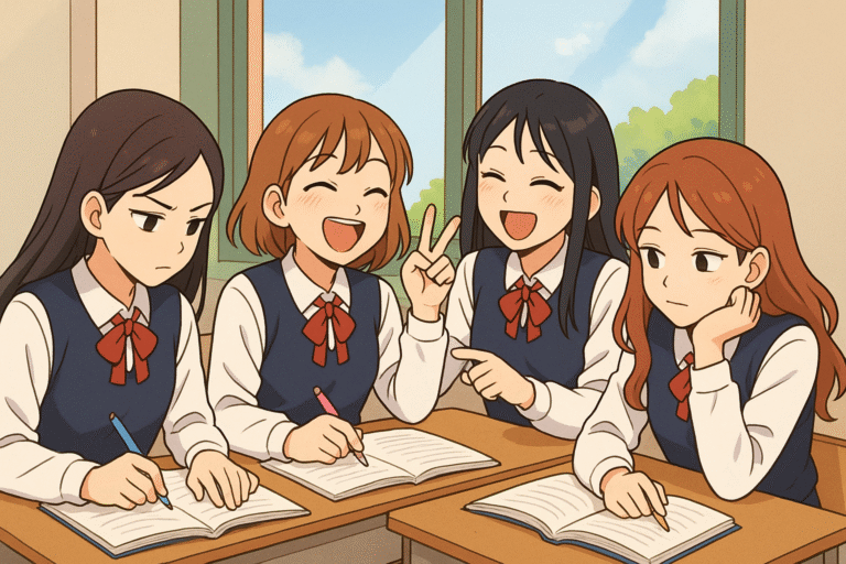 소녀의 세계-공부와 즐거움을 놓치지 않는 소녀들의 이야기