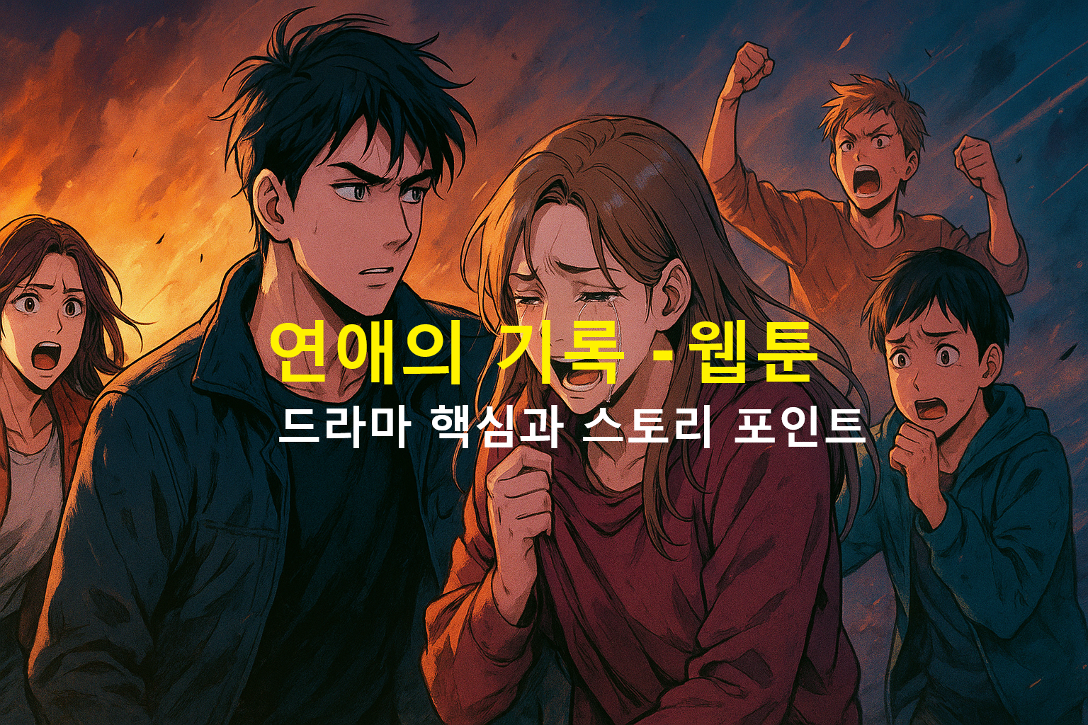 연애의 기록 - 웹툰