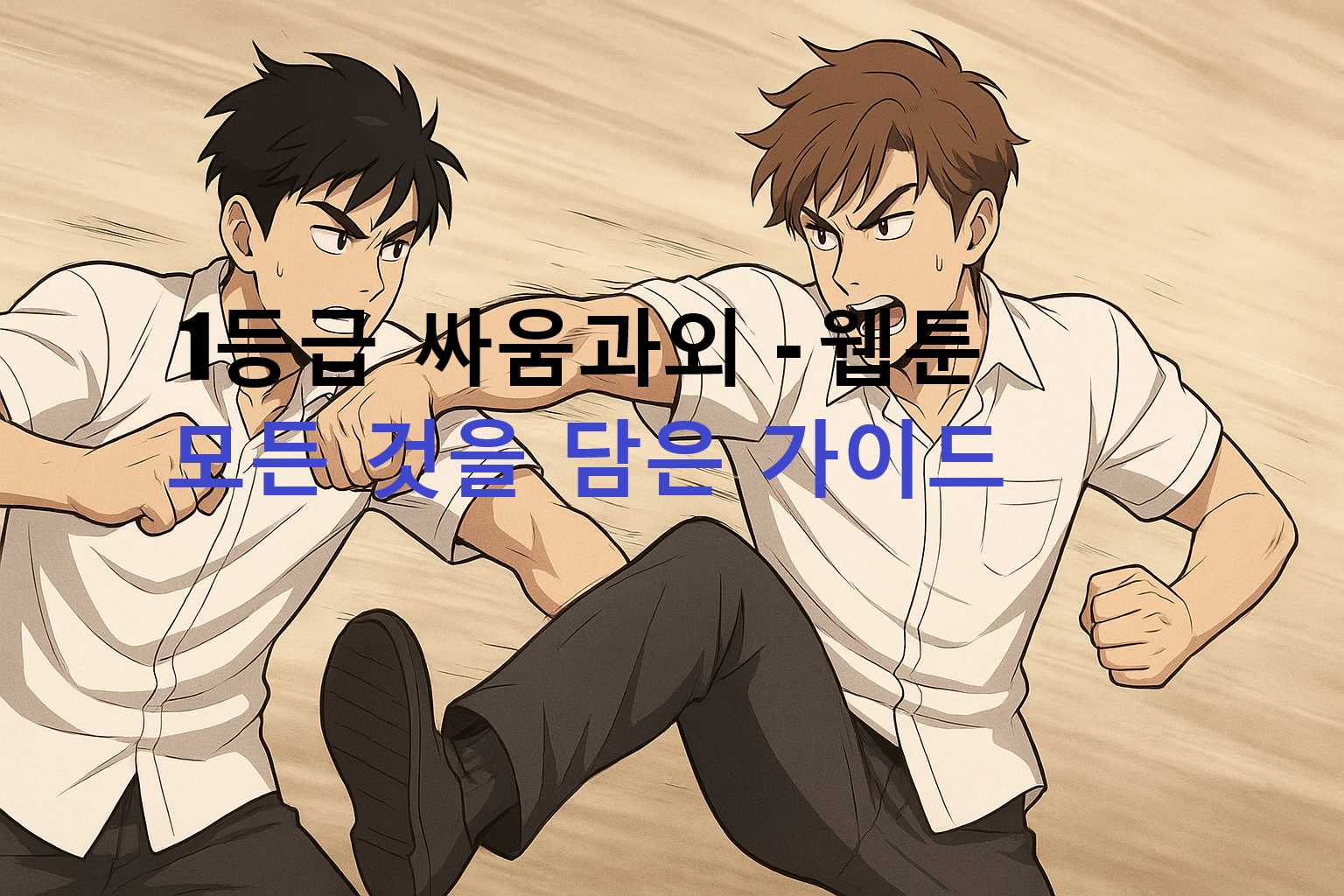 1등급 싸움과외 - 웹툰