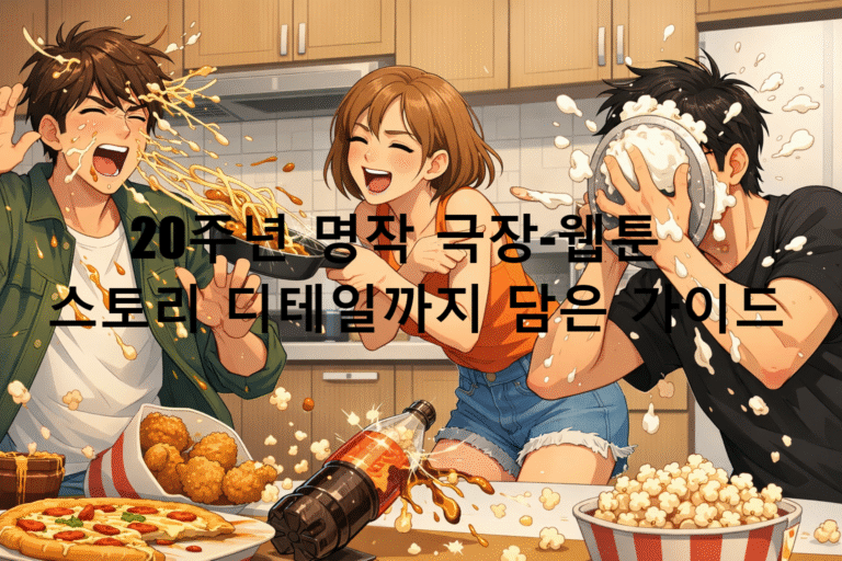 20주년 명작 극장-웹툰