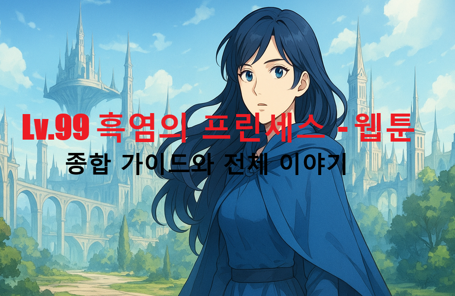 Lv.99 흑염의 프린세스 - 웹툰