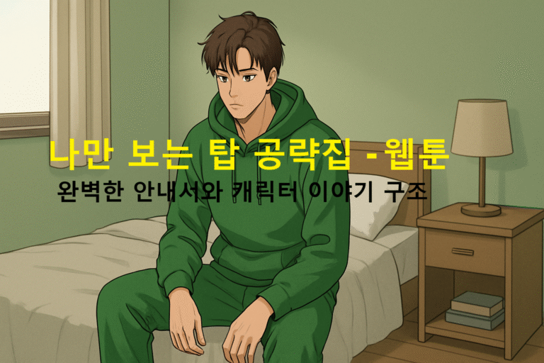 나만 보는 탑 공략집 - 웹툰
