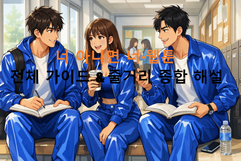 너 아니면 너-웹툰