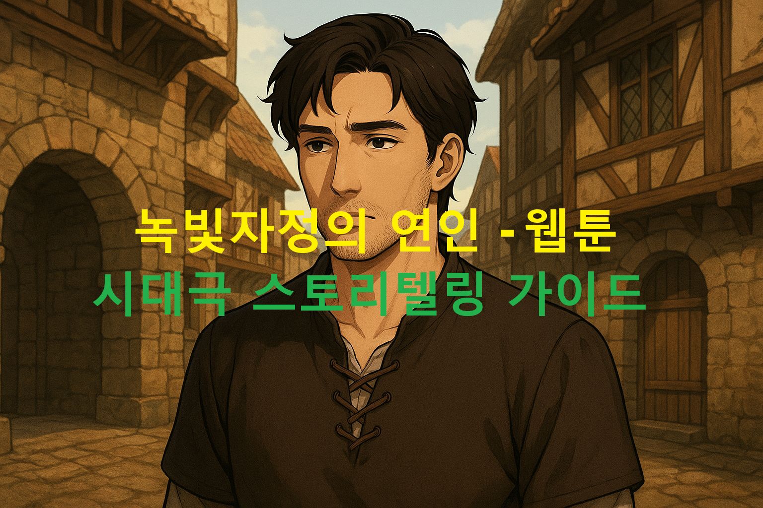 녹빛자정의 연인 - 웹툰 | 시대극 스토리텔링 가이드