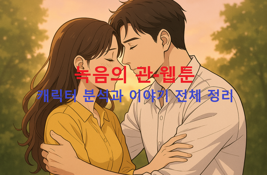 녹음의 관-웹툰