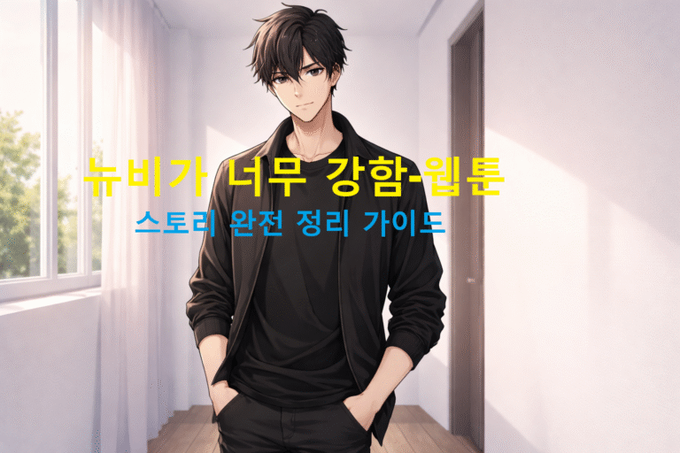 뉴비가 너무 강함-웹툰