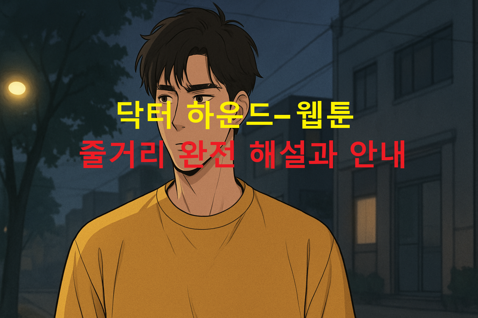 닥터 하운드– 웹툰