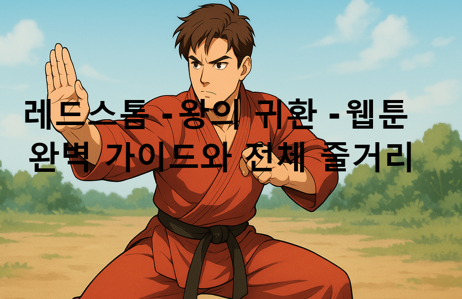 레드스톰 - 왕의 귀환 - 웹툰