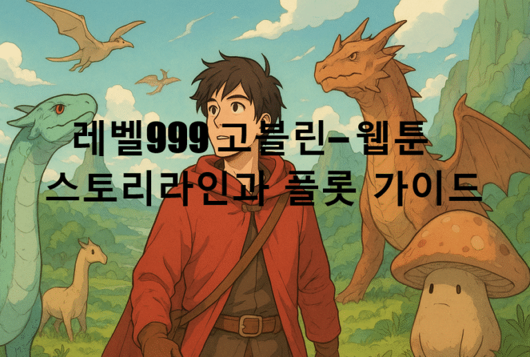 레벨999 고블린– 웹툰