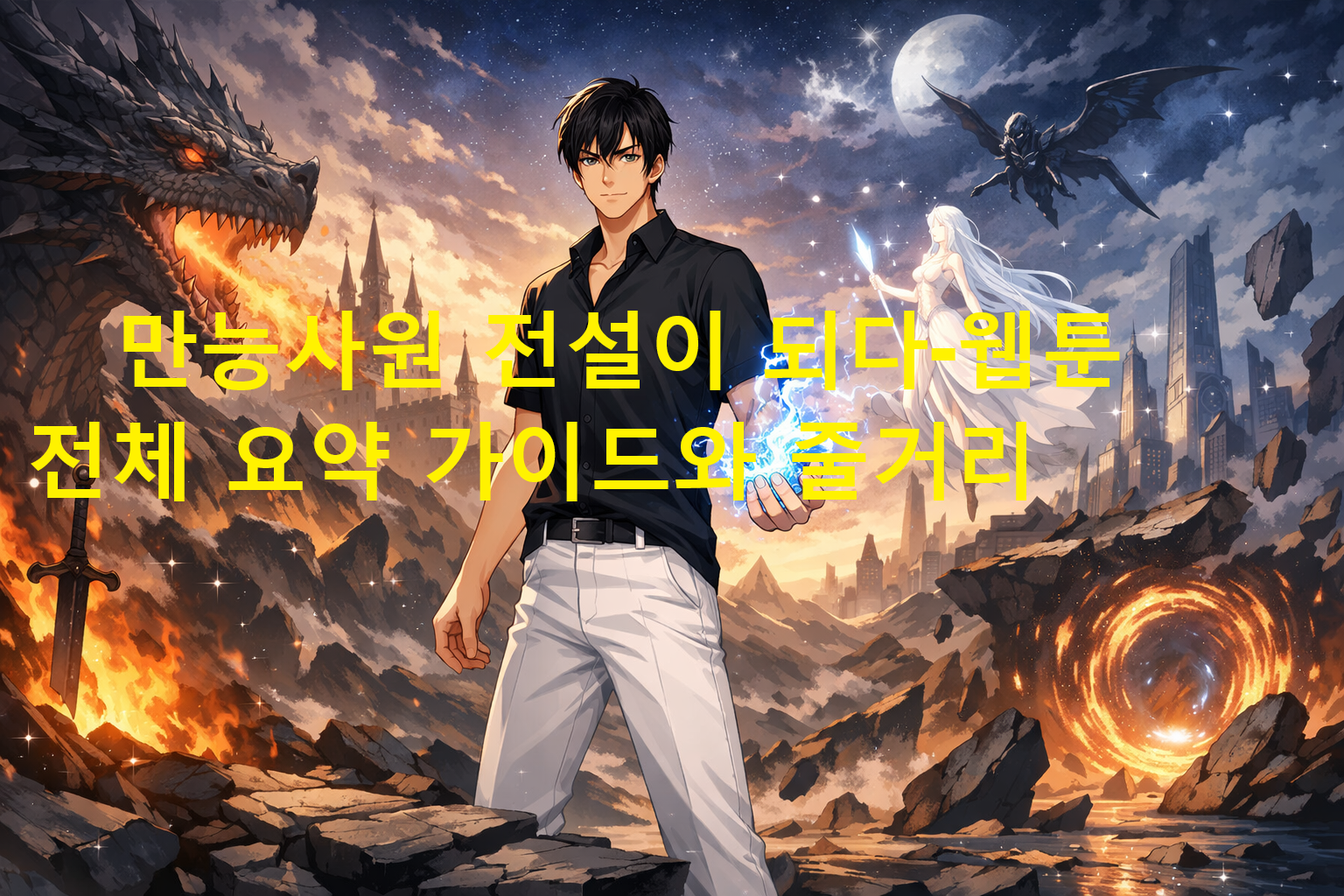 만능사원 전설이 되다-웹툰