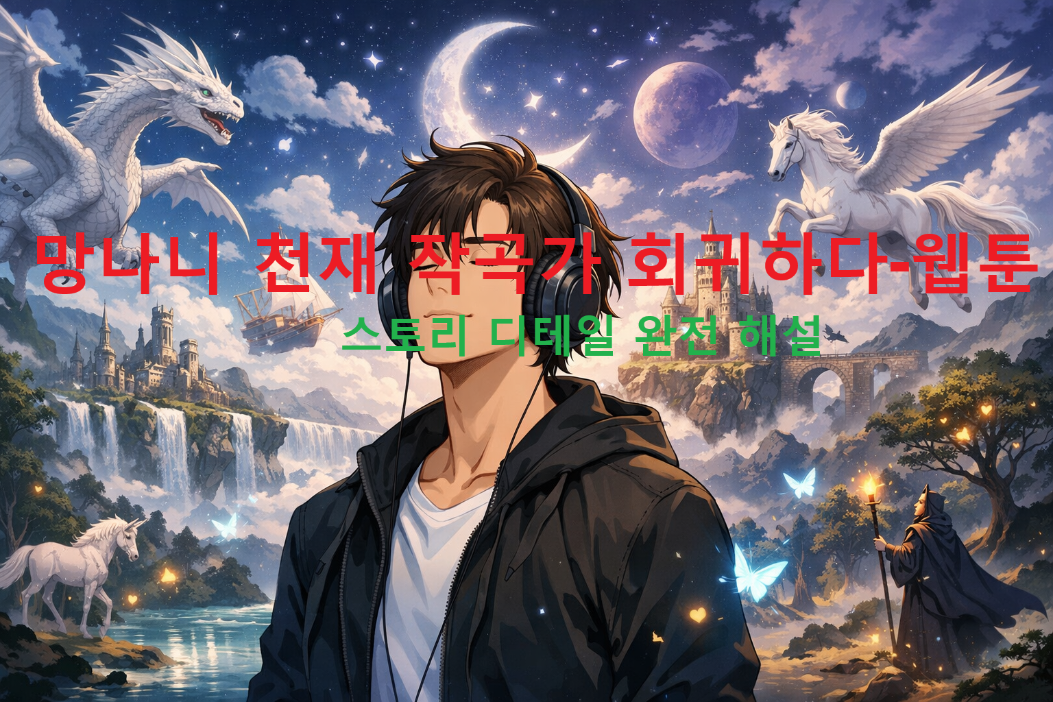 망나니 천재 작곡가 회귀하다-웹툰