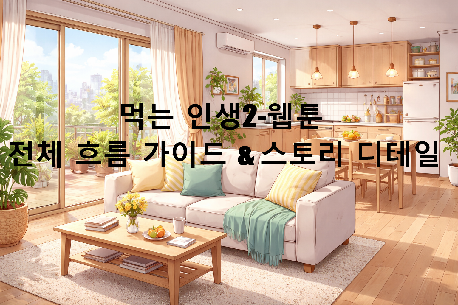 먹는 인생2-웹툰