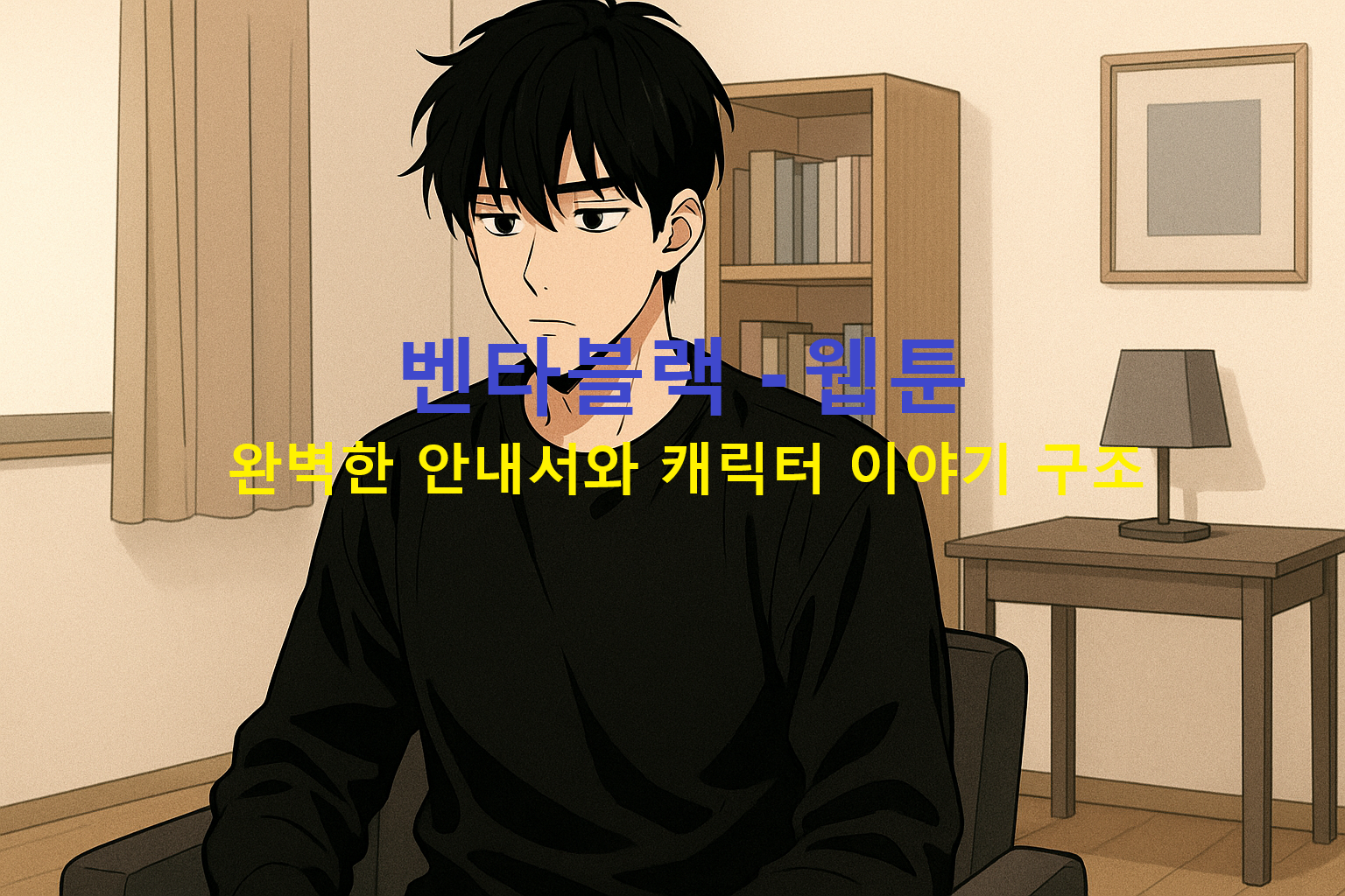 벤타블랙 - 웹툰 | 완벽한 안내서와 캐릭터 이야기 구조