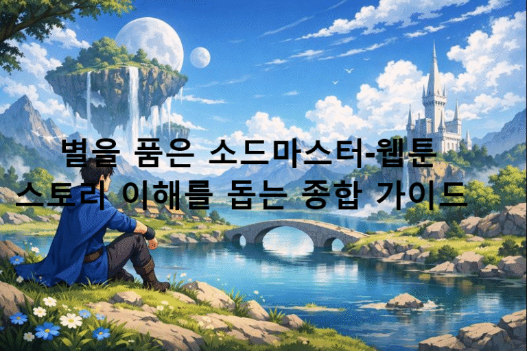 별을 품은 소드마스터-웹툰