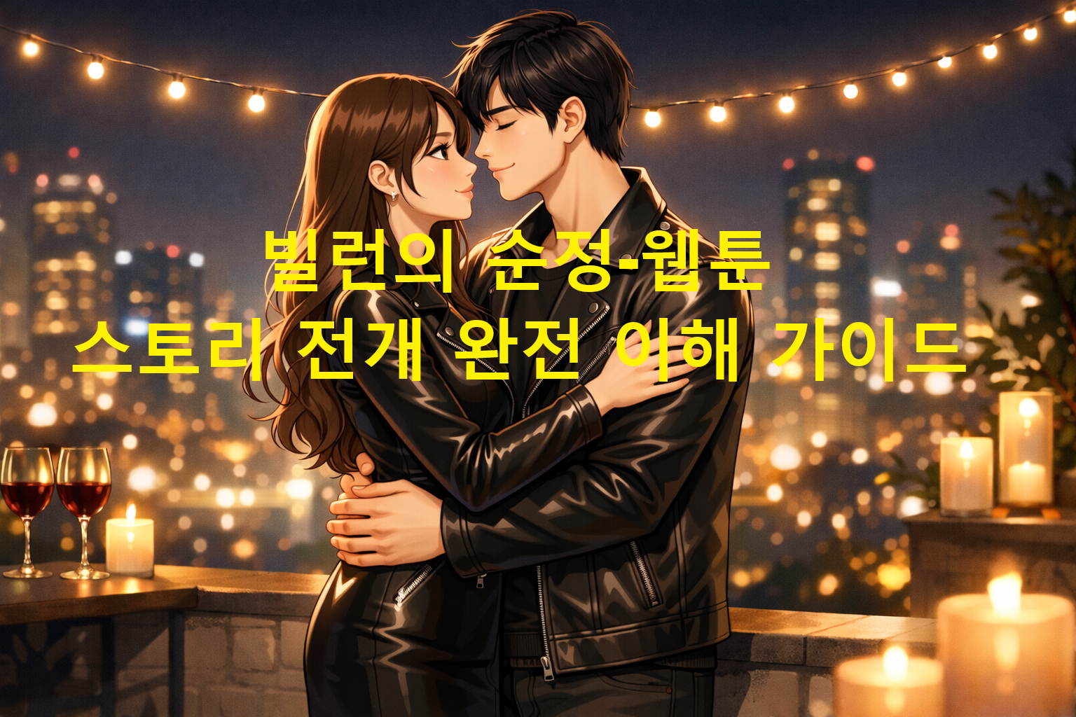 빌런의 순정-웹툰