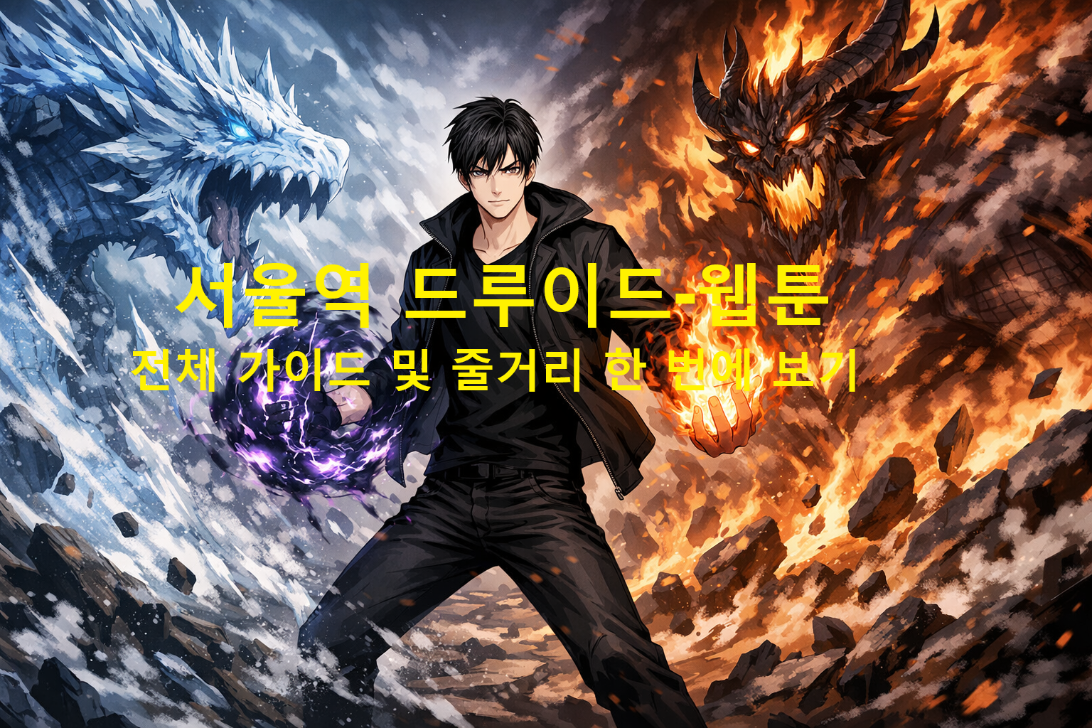 서울역 드루이드-웹툰