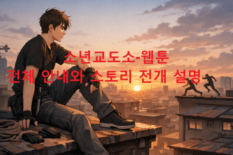 소년교도소-웹툰