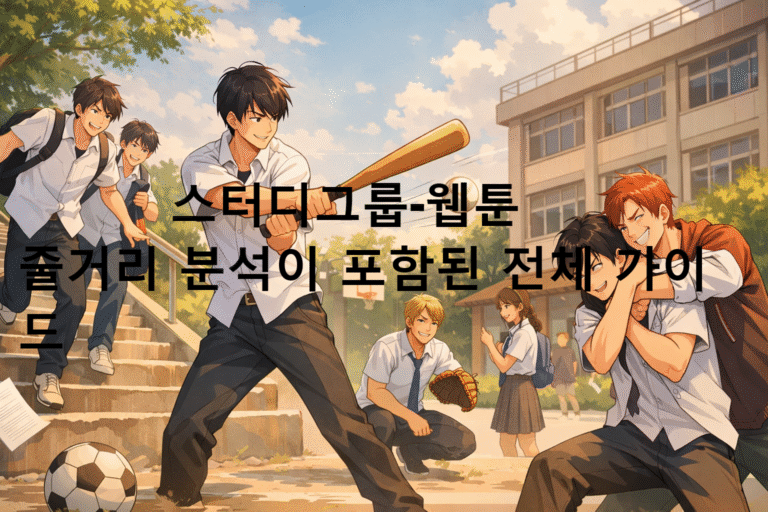 스터디그룹-웹툰