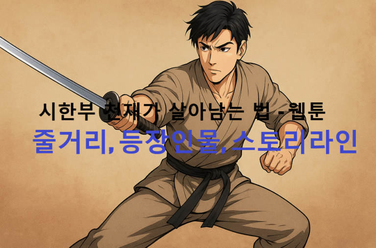 시한부 천재가 살아남는 법 - 웹툰