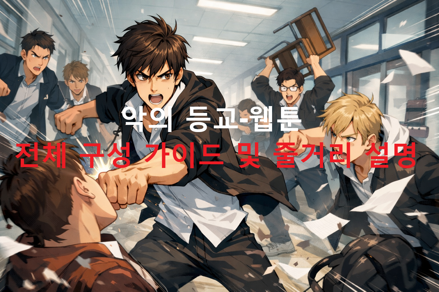 악의 등교-웹툰