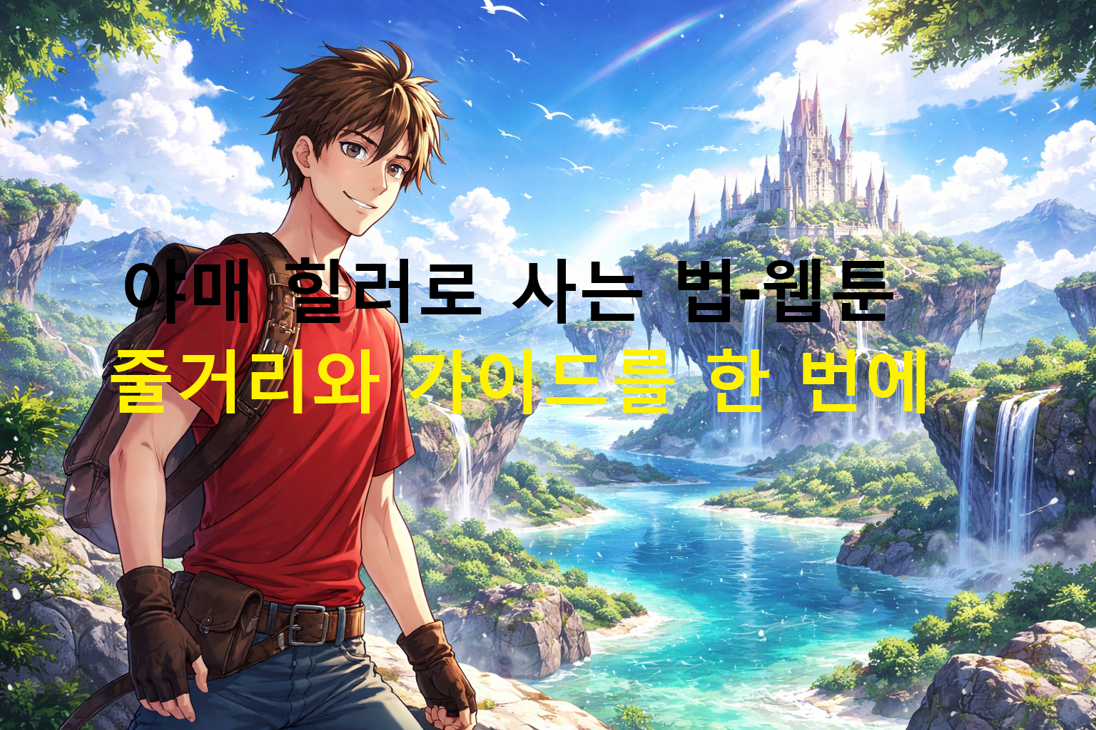 야매 힐러로 사는 법-웹툰