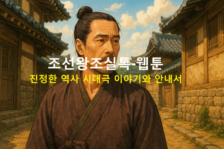 조선왕조실톡-웹툰