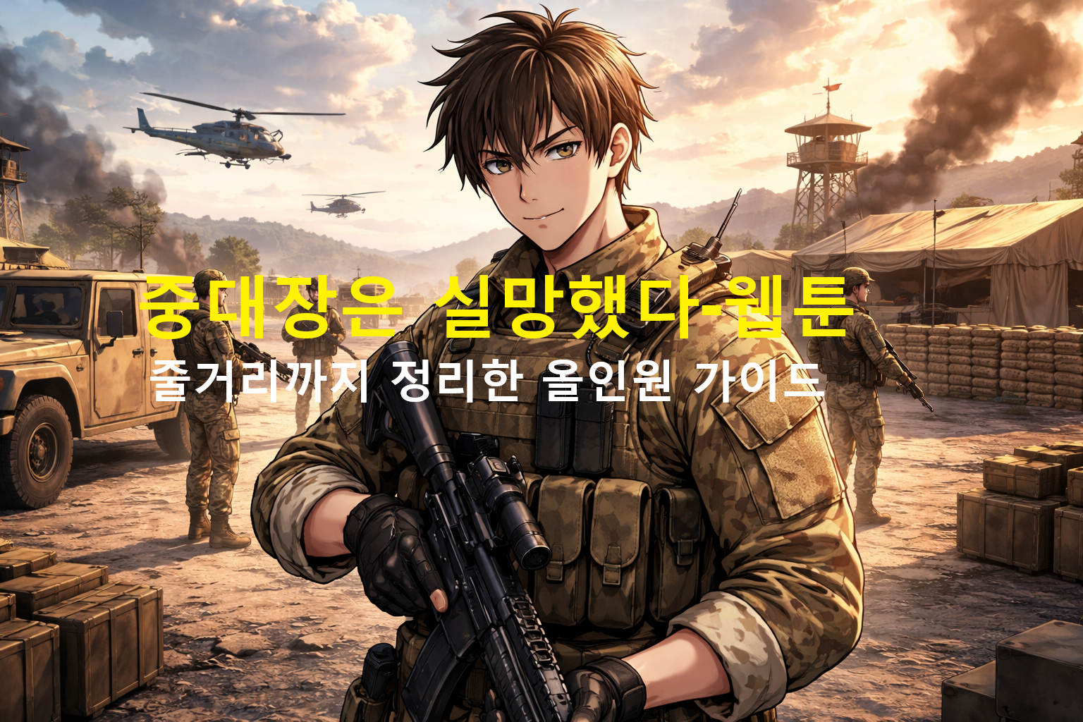 중대장은 실망했다-웹툰