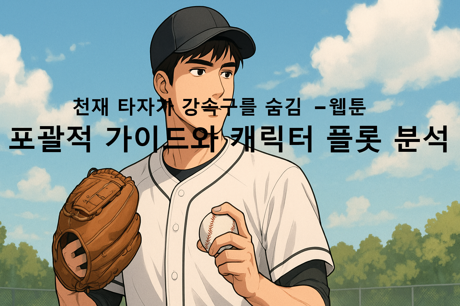 천재 타자가 강속구를 숨김 – 웹툰
