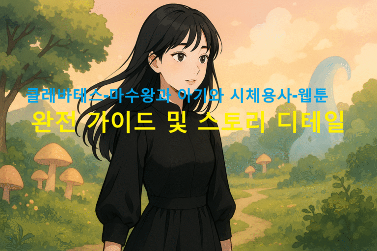 클레바테스-마수왕과 아기와 시체용사-웹툰