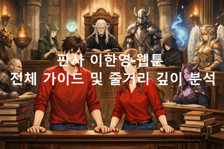 판사 이한영-웹툰