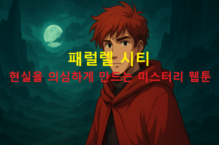 패럴렐 시티-현실을 의심하게 만드는 미스터리 웹툰