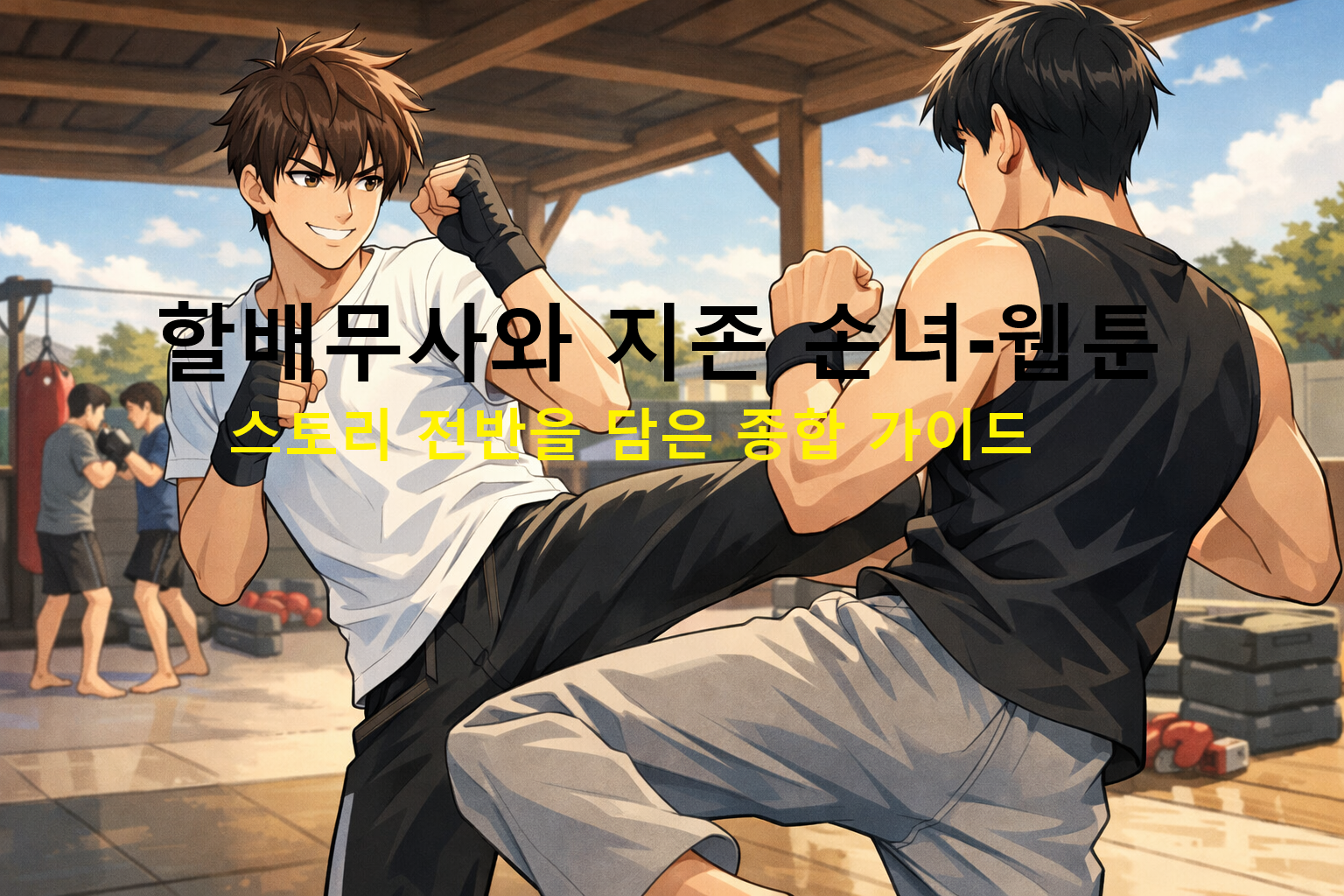 할배무사와 지존 손녀-웹툰