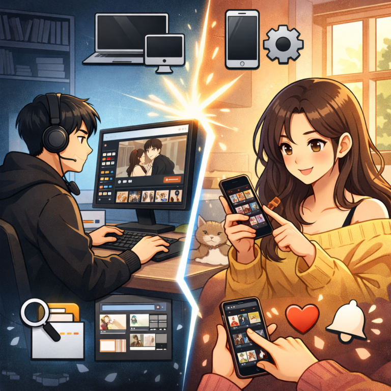 블랙툰 PC 버전과 모바일 버전 기능 차이 알아보기