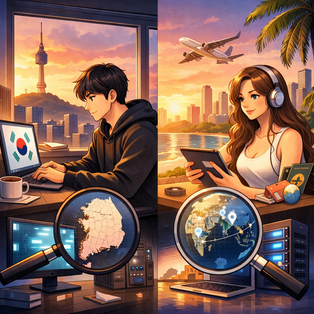 블랙툰 웹툰 사이트 국내 운영 또는 해외 운영 확인 방법