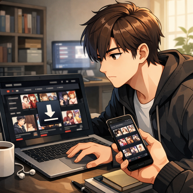 블랙툰에서 웹툰 다운로드 할 수 있는지 확인하는 방법