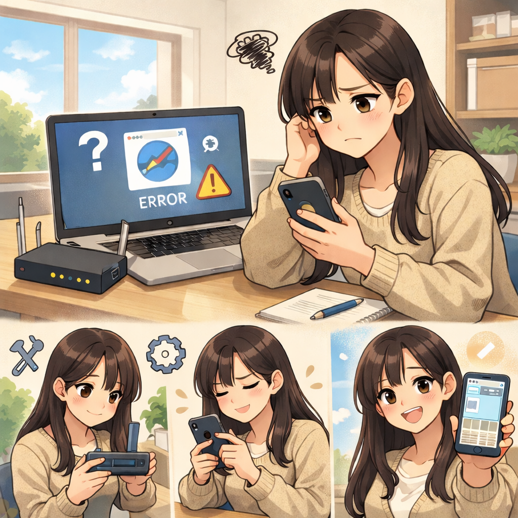 아이폰 사파리 블랙툰접속 불가 해결법